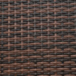 2pcs Arm Chairs 1pc Love Seat & Tempered Glass Coffee Table Rattan Sofa Set Brown Gradient SAME AS 45313116 - Image 14