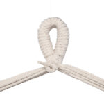 Pillow Tassel Hanging Chair Beige - Image 8