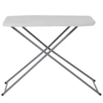 Series Adjustable Height Plastic Folding Table 30 x 20 - Image 2