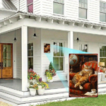 CIFbuy Vintage Cat In Armchair Metal Wall Art, 8x" Inch Rustic Iron Hanging Decor With Bookshelf & Teacup, Teacup, 2D Flat Retro Home Wall Sig Art, 8x12 ikTok, Art, 8x12 ikTok, t Self-pickup Logiopics - Image 3