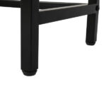 Retro Style MDF With Triamine Iron Frame Sliding Door Three-Layer Rack Bathroom Cabinet - Image 16