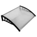 Same Code 87203302 HT-100 x 80 Household Application Door & Window Rain Cover Eaves Canopy White & Black Bracket - Image 31