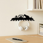 CIFbuy™ Must-Have For Nautical Lovers: Black Metal Nautical Compass Wall Art - 1PC Iron Art Silhouette | Ideal Ocean Theme Home Decor Wall Sculptures.(TikTok/temu self-pickup orders) - Image 3