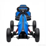 Blue 12V Electric Go Kart – Kids Ride On Toy with EVA Tires, for Backyard Outdoor Play, 2 Speeds, Adjustable Seat, 3-8 Years - Image 3