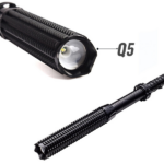 USB Rechargeable LED Flashlight Retractable Torch 3-Mode Zoomable Security Light Outdoor Flashlight Set (US Logistics For USPS/DHL/Fedex/UPS. No designated logistics accepted TK/TMEU only For self-pickup - Image 4
