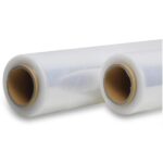 18" x 1000' 80 Gauge 4 Rolls Pallet Wrap Stretch Film Hand Shrink Wrap - Image 8