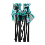 Portable Outdoor 2-Seat Folding Chair with Removable Sun Umbrella Pineapple - Image 14