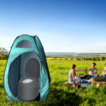 Portable Outdoor Pop-up Toilet Dressing Fitting Room Privacy Shelter Tent Army Green - Image 54