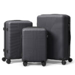 PP Trolley Case 20in 24in 28in 3PCS Suitcase Set Dark Gray - Image 14