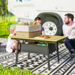 Aluminum Small Folding Table / Dining Table - Image 4