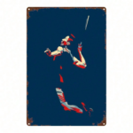 CIFbuy Halloween Link Silhouette Metal Sign 8x12 Inch, Sturdy 2D Flat Plaque, Spooky Wall Decor For Bedroom Bar Home Party, Single Piec TikTok, TikTok, e, Self-pickup Logiopics - Image 17