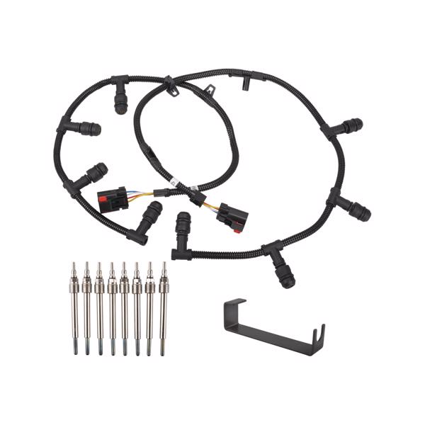 6.0L 2004-2010 Fit For Ford Diesel Glow Plugs Gasket & Glow Plugs MT030013 (Ban the sale oF Amazon & Temu) (No refunds without reason)