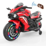 Pink 6V Kids 3-Wheel Electric Ride On Motorcycle: Bubble Car with LED Headlight, Music Function for Children Outdoor Play - Image 14