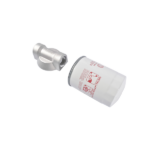 20 GPM High Flow Fuel Transfer Pump 12V DC with Manual Nozzle for Gas Diesel Red - Image 9