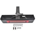 Universal Hitch Step w/ LED Brake Light Fit for 2" Receiver Trucks ATVs SUVs Vans - Image 4