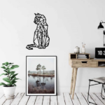 CIFbuy 1PC Handmade animal metal wall art, rural wrought iron interior and exterior decoration, whimsical silhouette design, living room, bedroom,(TikTok/temu self-pickup orders) - Image 22