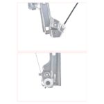Front Left and Right Window Regulator with Motor Fits for Chevrolet Avalanche GMC Sierra Pickup SUV 1999-2007 2Pcs - Image 6