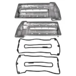 2x Left & Right Valve Cover 1703175 1703172 Replacement for BMW 540i E39 740i 740iL E38 4.4L