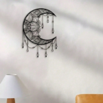 CIFbuy Mandala Moon Wall Art iron Wall Hanging for Yoga Meditation Room Decor(TikTok, temu pick-up service) - Image 6