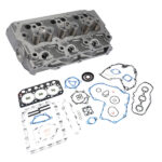 Cylinder Head Assy & Gasket Set for Mitsubishi S3L CAT EC25 Caterpillar 303SR - Image 2