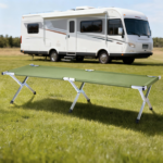 Same Code 27860141 RHB-03A Portable Folding Camping Cot with Carrying Bag Army Green - Image 18