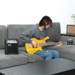 Do Not Sell on Amazon GW101 36in Small Scale Electric Bass Guitar Suit With Mahogany Body SS Pickups, Guitar Bag, Strap, Cable Transparent Yellow - Image 9