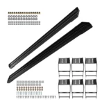6" Running Boards fit for Ford F250 F350 SuperDuty Crew Cab 2017-2026 Aluminium - Image 6