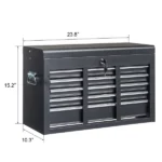 steel tool box black - Image 5
