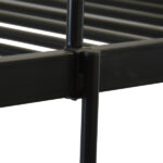 Same Code 12883671 Iron Bed Bunk Bed with Ladder for Kids Twin Size Black - Image 60