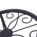 4 Plant Shelves with 4-1 Round Pattern in Black Baking Paint (Yh-Cj009) - Image 4