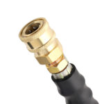Non-Marking 2-Braid R2 HighTem Water Pressure Washer Hose 3/8" x 100ft 6000psi - Image 5