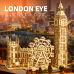 3D Wooden Puzzle Big Ben Model Kits Desktop Clock DIY Building Blocks Creative Gift Home Decor for Family Unique Christmas Gift - Image 8