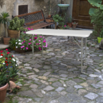 Replace 87607347 4ft Foldable Lift Patio Plastic Table White - Image 47