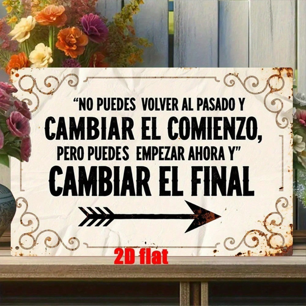 8b2598b7-18b3-4142-8ef3-3afbd323a55c.png CIFbuy 1pc Spanish Style Revolutionary Iron Plaque Vintage 2D Flat Metal Wall Art Sign Retro Home Decor For Living Room Bar Cafe 7.8x11 TikTok, TikTok, rt Self-pickup Logiopics - Image 1
