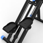 Stair Stepper with resistance Home-Upgrade Vertical Climber Workout Machine for Full-Body Exercise Climber Fitness Equipment with Stable Frame Adjustable Handlebar-Black Blue-No support Self-pick up - Image 8