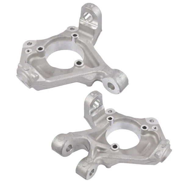 Front Left + Right Steering Knuckle Spindles Replacement for 2018-2022 Jeep Wrangler 2PCS