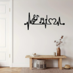 CIFbuy Industrial Vintage Love Sign Metal Wall Art Romantic Anniversary Gift Home Decor for Living Room Bedroom TikTok, temu pick-up service - Image 2