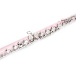 Cupronickel C 16 Closed Holes Concert Band Flute Pink - Image 16