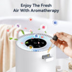 The shipping method cannot be specified; the order may be shipped via Lasership. Amazon&TEMU: Prohibited,No weekend orders. 1350 Sq Ft Air Purifiers for Home Large Room Pets H13 True HEPA Air Purifier Cleaner with 360° Air Inlet, Fragrance, 13dB Air Purifier for Bedroom Smoke - Image 4