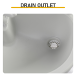Same Code 97537936 Portable Removable Outdoor Hand Sink with Portable Toilet Same as 46793540 - Image 9