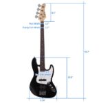 [Do Not Sell on Amazon] Electric GJazz Bass Guitar Cord Wrench Tool Black & White - Image 11