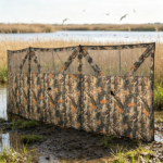 Camouflage Hunting Blind – 3-Panel 176" x 58.3" with Quick-Access See Through Windows for Fast Setup Hunting & Camping - Image 6