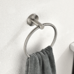 5 Piece Bathroom Towel Rack Set Wall Mount - Image 6
