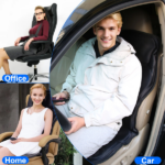 Full Body Massage Chair Pad with Heat, 8 Modes 9 Intensities, Home Office Car Use Back Neck Massager for Pain Relief Home Office Car Massage Chair Pad with Heat, Customizable Full Body Massager for Sedentary Pain & Sports Injury Relief, 3 Timer Settings - Image 2