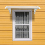 Same Code 49094033 HT-100 x 80 Household Application Door & Window Rain Cover Eaves Transparent Board & White Holder - Image 22