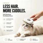 Pet Slicker Brush for Cats & Dogs