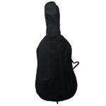 4/4 Acoustic Cello Case Bow Rosin Wood Color - Image 9