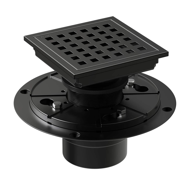 8d24c2e1-ee8f-487f-abf7-a2f066255484.png 4 Inch Square Shower Floor Drain - Image 1