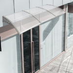 Same Code 51069445 HT-300 x 100 Household Application Door & Window Rain Cover Eaves Transparent Board & Gray Holder - Image 31