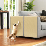 2-Pack 32"x20" Natural Sisal Cat Scratching Mats, Multifunctional Resting & Play Pads for Multi-Cat Households - Image 5